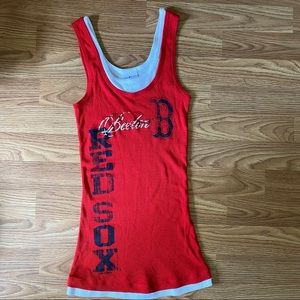 🍋 4/$20 Red Sox Fitted Tank Top